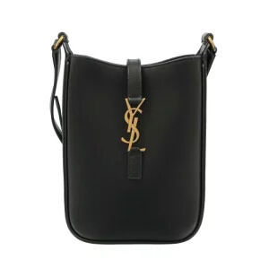 Saint Laurent Monogram Crossbody Shoulder Bag Black PARIS